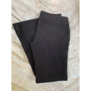Charcoal LOFT Boot Cut Pants